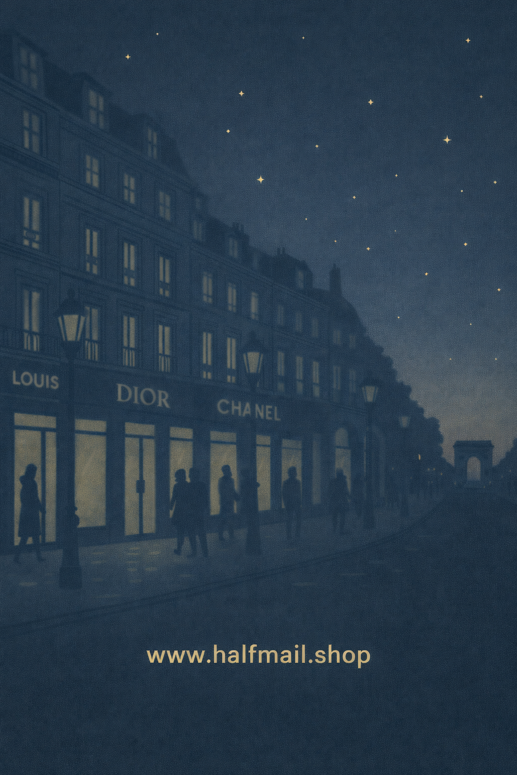 샹제리제거리 뒤면